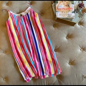 Cute striped mini dress